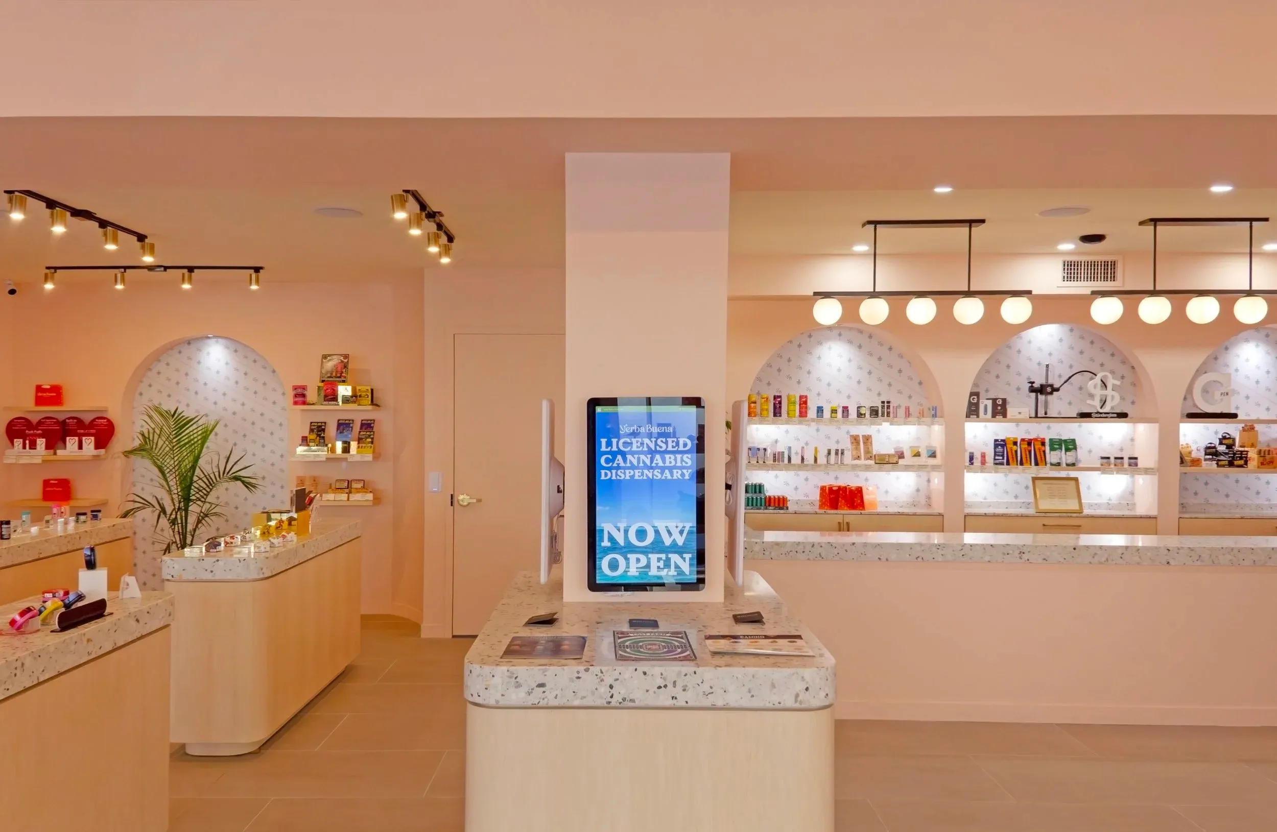 A photo of the view inside Yerba Buena, a warm and welcoming beautiful boutique.